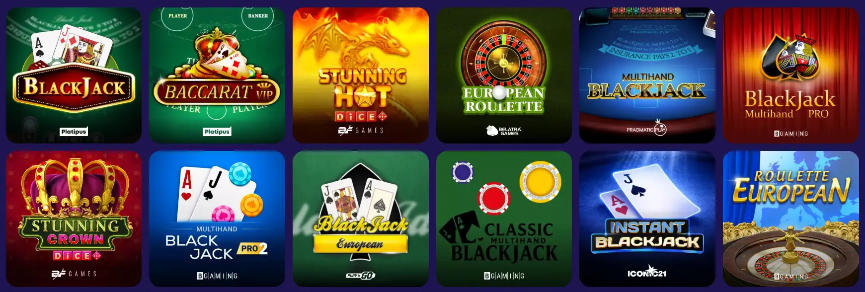 LalaBet Casino Tafelspellen